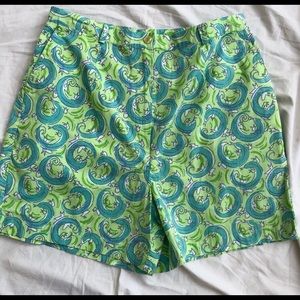 Lilly Pulitzer Salamander High Waist Shorts